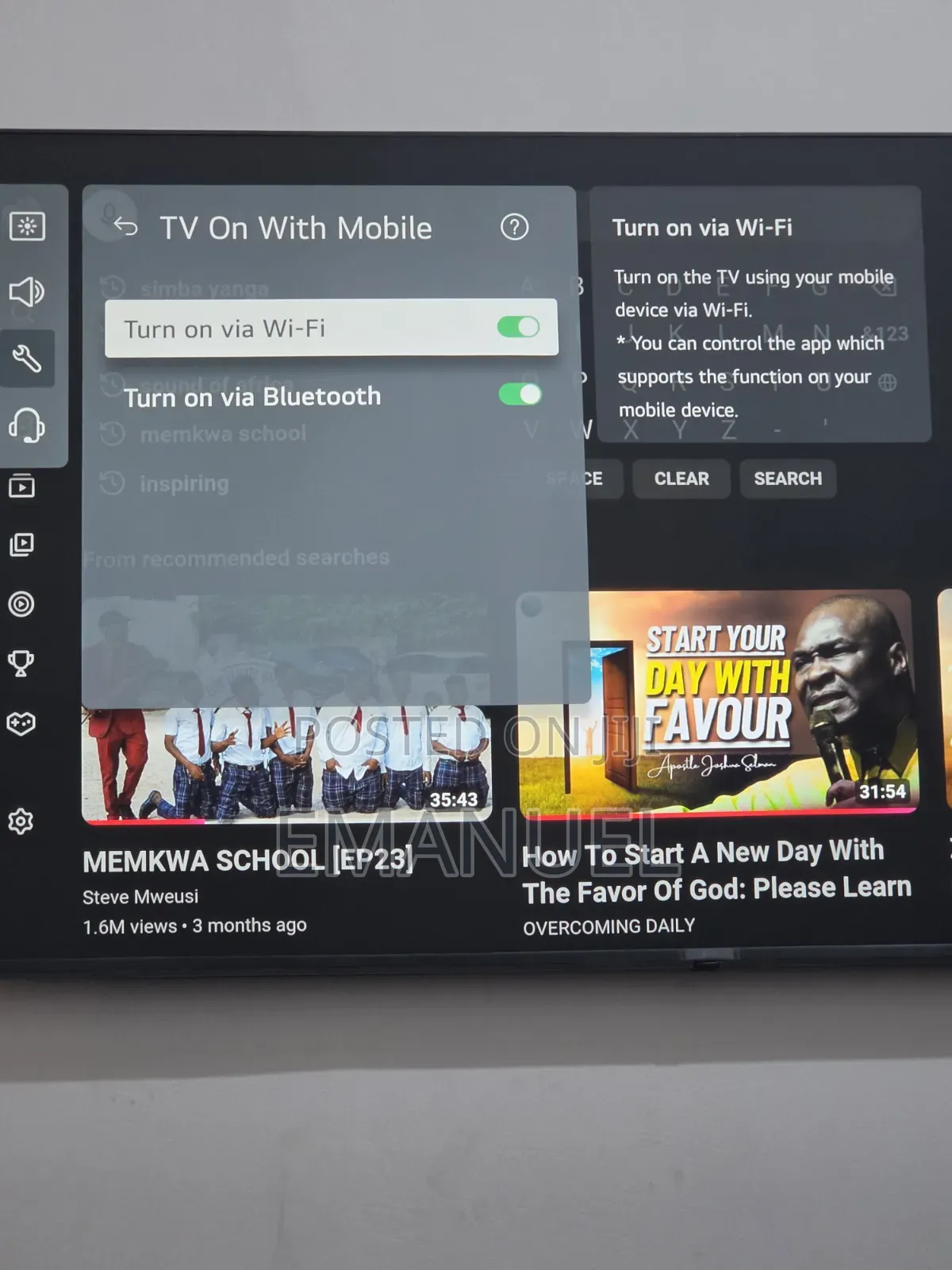 LG TV 65" Full AI Feature - Magic Remote - UHD
