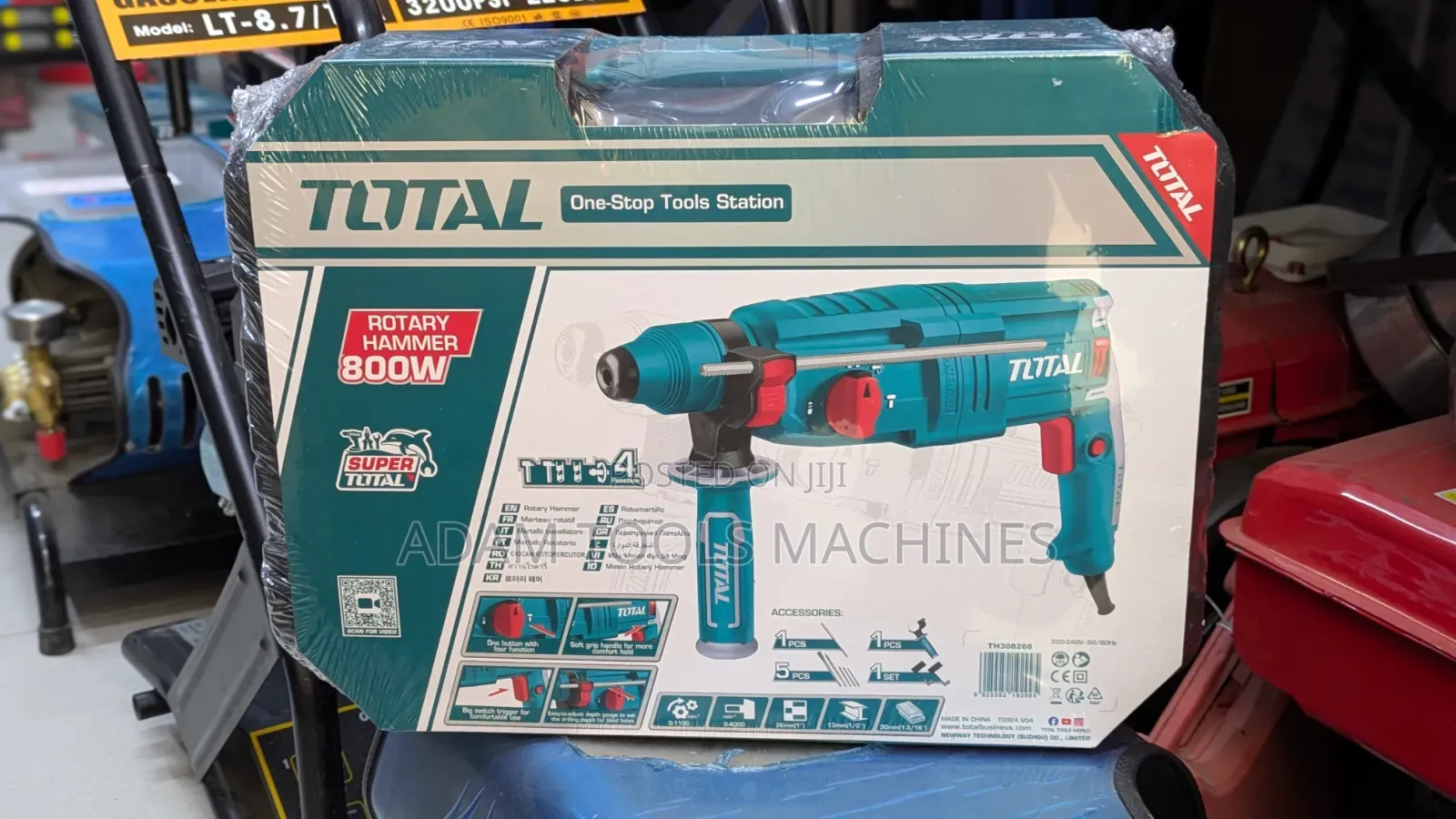 Total Rotel Hammer Drill 26mm 800w