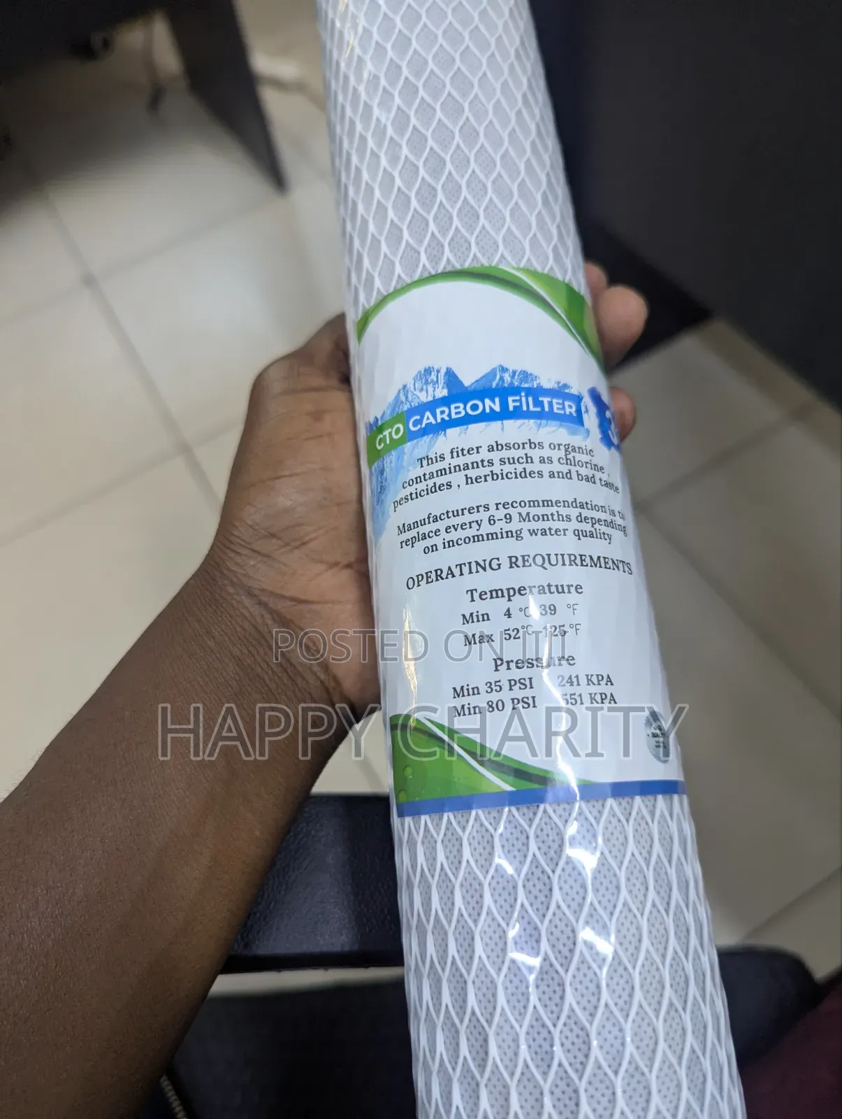 Carbon Filters 20inches (CTO)