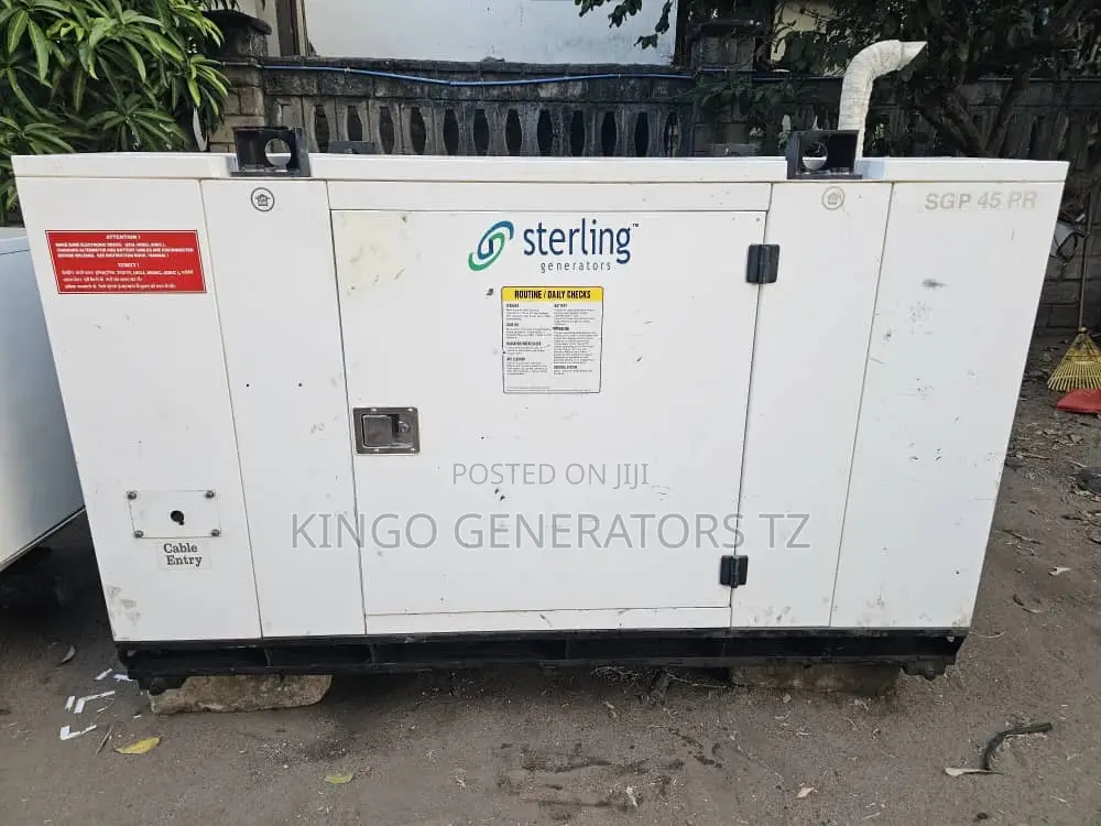 Used Generator Sterling 45kva