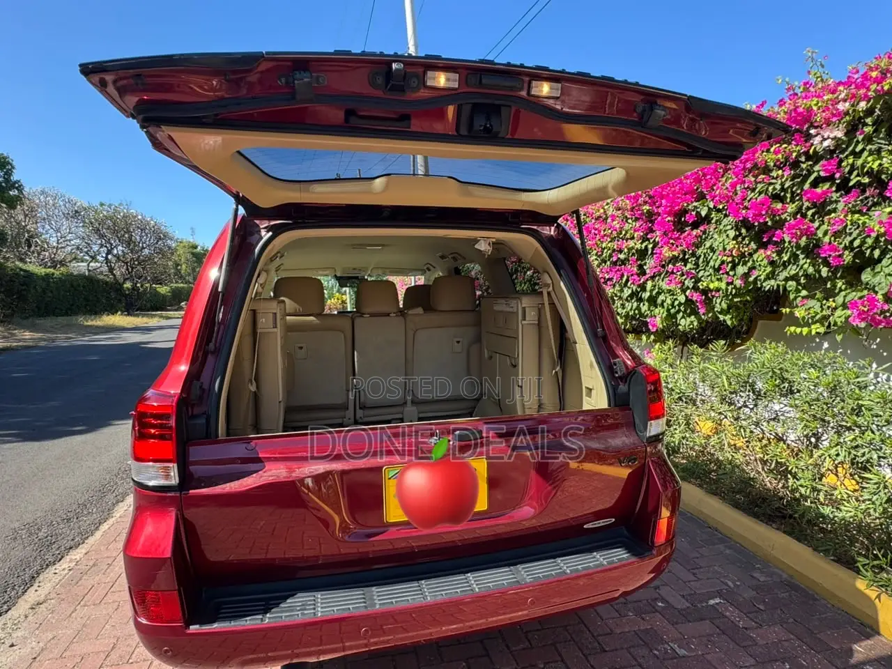 Toyota Land Cruiser 2016 Maroon