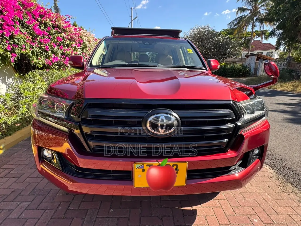 Toyota Land Cruiser 2016 Maroon