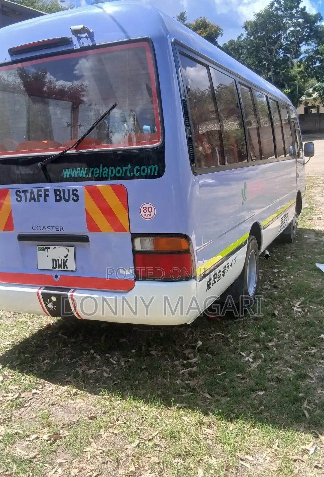 Toyota Coaster 2002 Blue