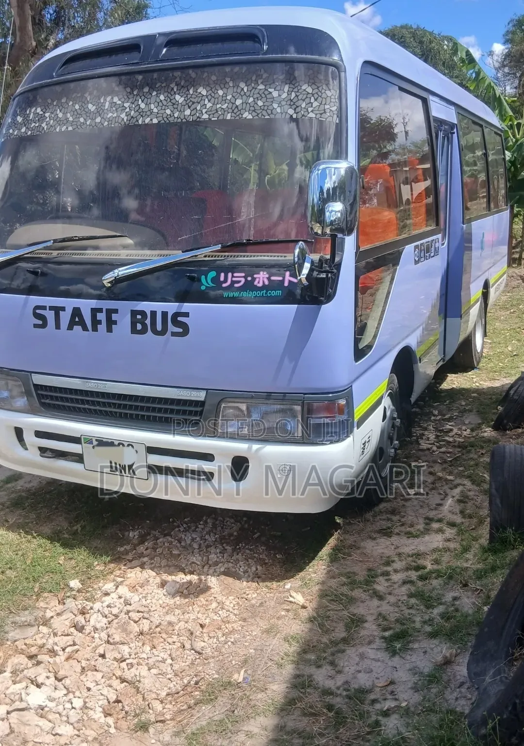 Toyota Coaster 2002 Blue