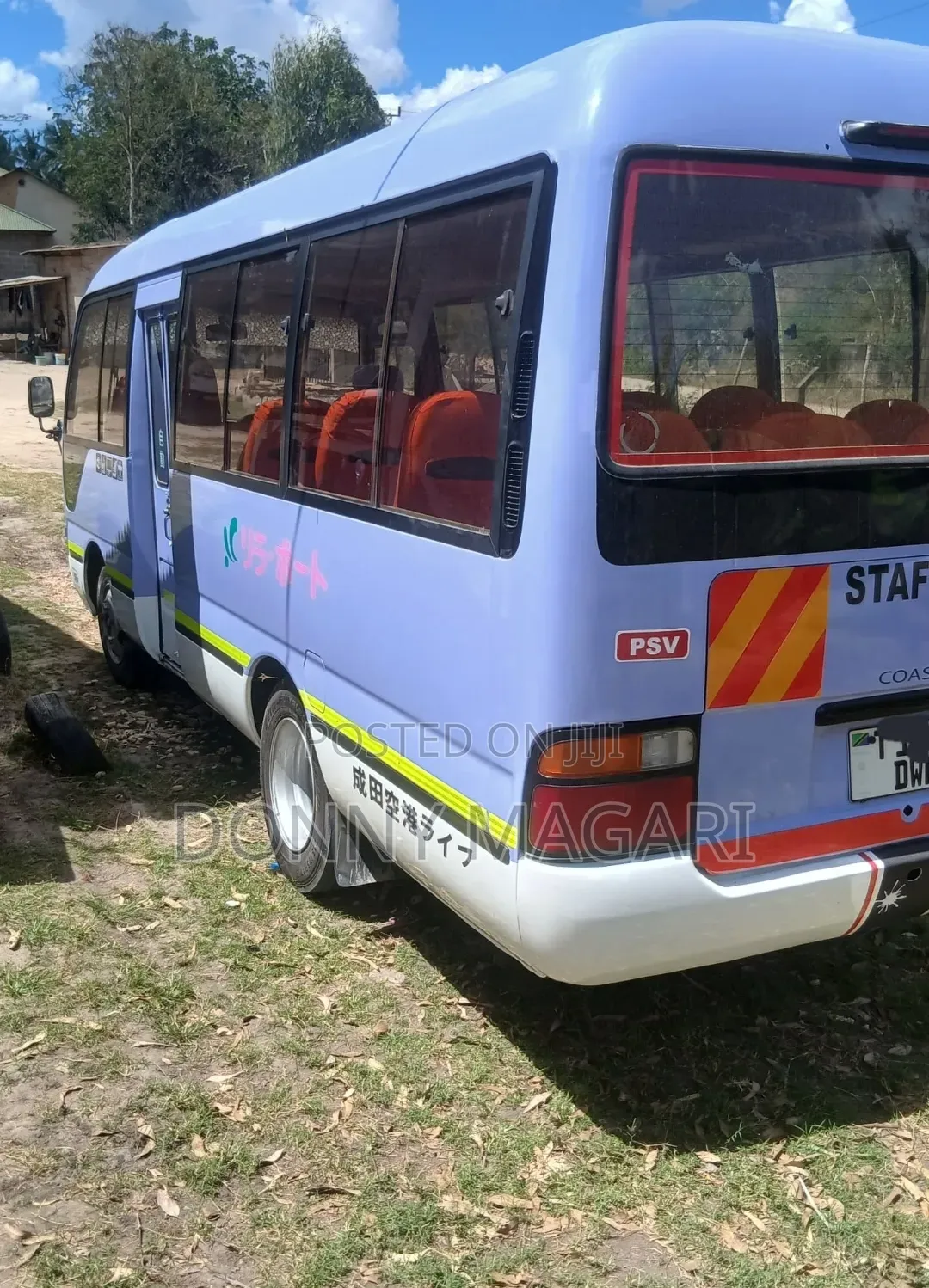 Toyota Coaster 2002 Blue