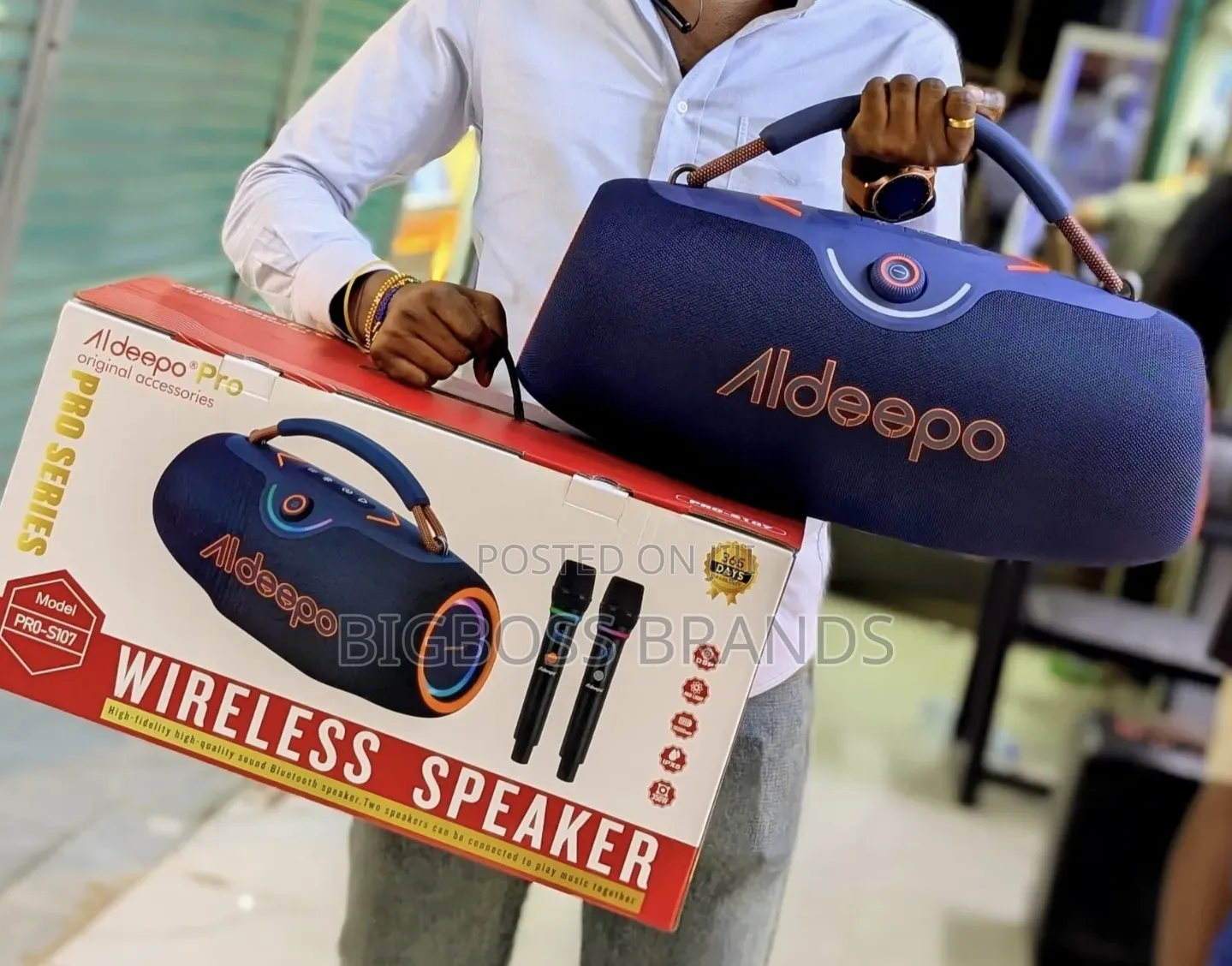 Aldeepo Pro Series Rechargeable Speaker
