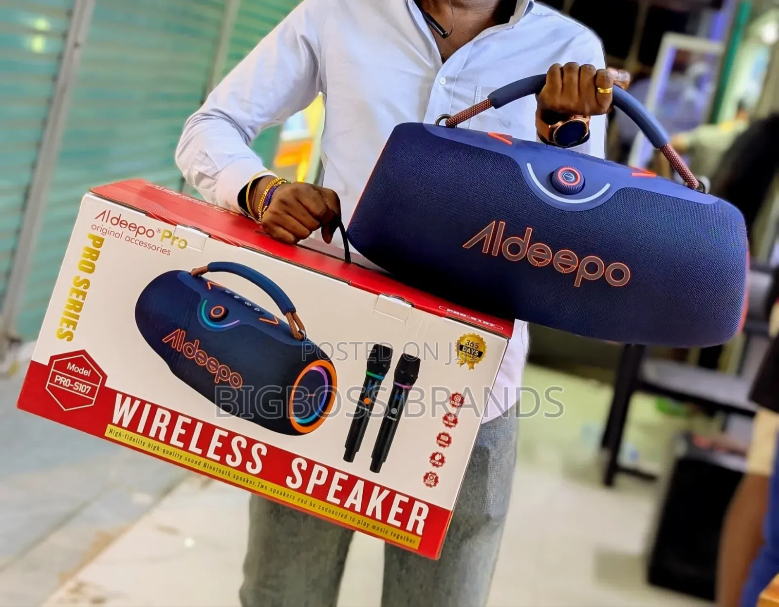 Aldeepo Pro Series Rechargeable Speaker