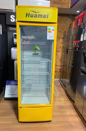 Huamei Commercial Showcase Fridge 409L Beverage Cooler Display