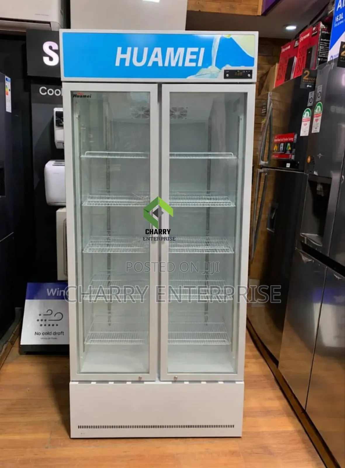 Beverage Cooler Huamei Showcase Fridge 630l Best for Business