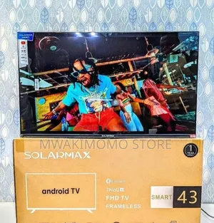 Solarmax 43-Inch Frameless Smart Android TV