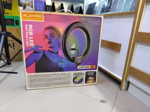Plokama RGB Red Ring Light