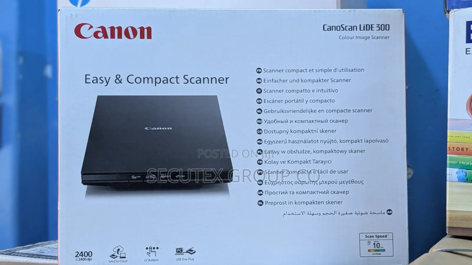 Canon Scanlide 300 Flatbed Scanner