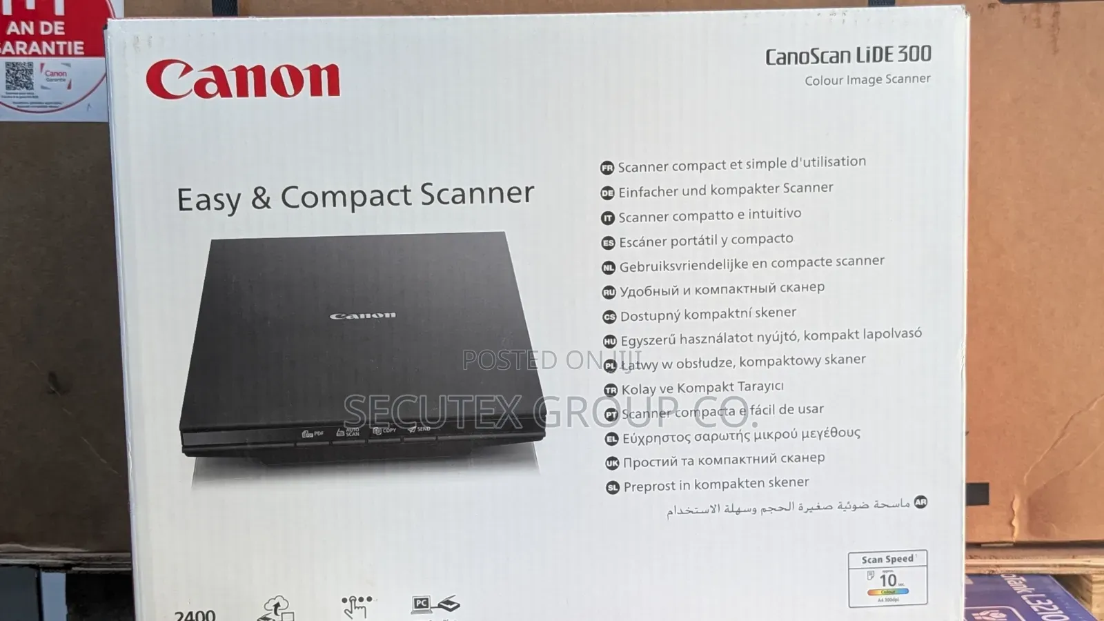 Canon Scanlide 300 Flatbed Scanner