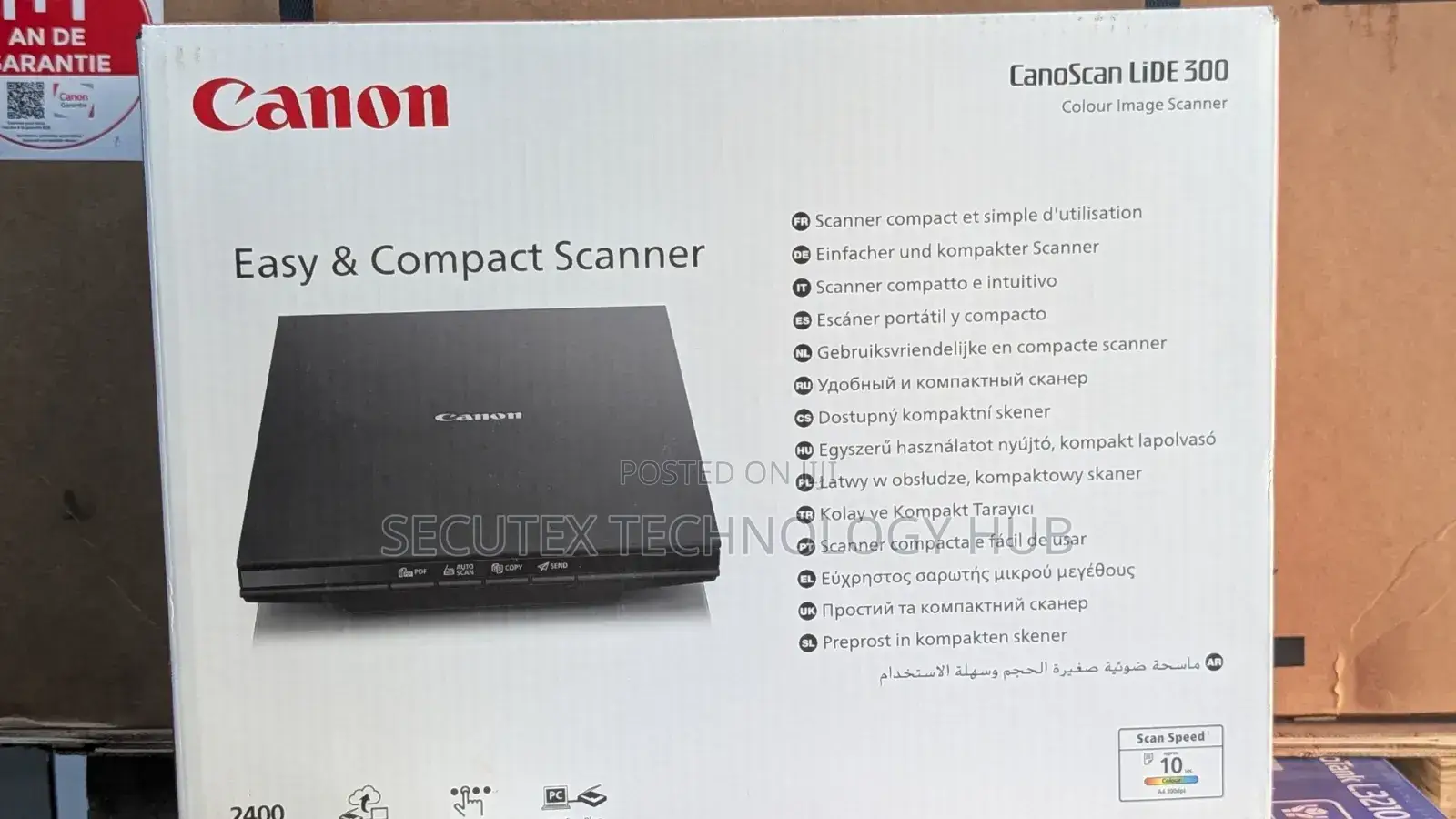 Canon Scanlide 300 Flatbed Scanner