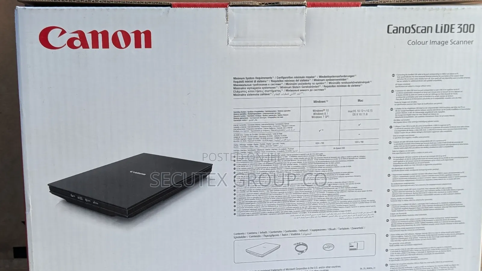 Canon Scanlide 300 Flatbed Scanner