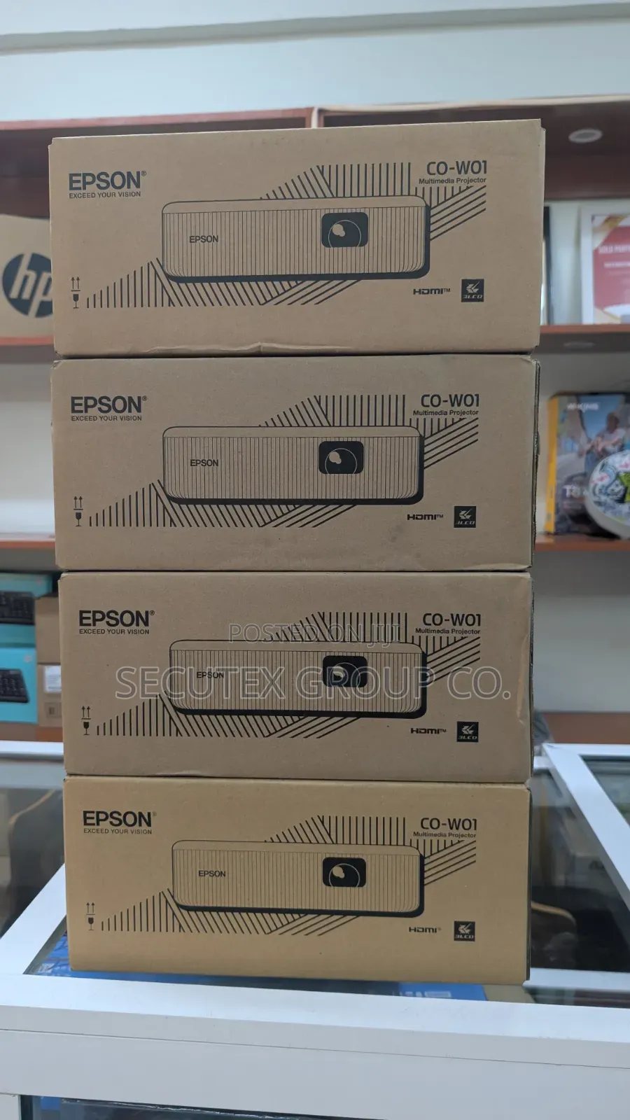 Epson Co-W01 Wxga 3lcd Projector