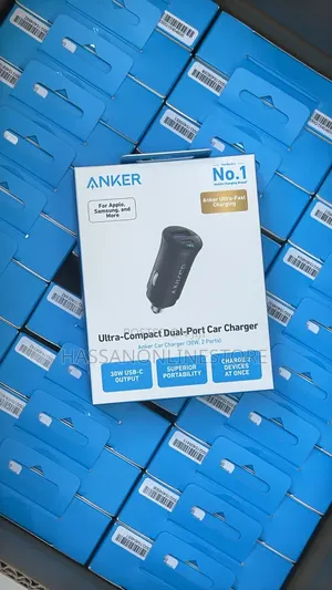 Anker Car Charger (30W, 2 Ports) - Black