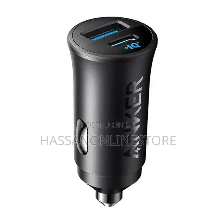 Anker Car Charger (30W, 2 Ports) - Black