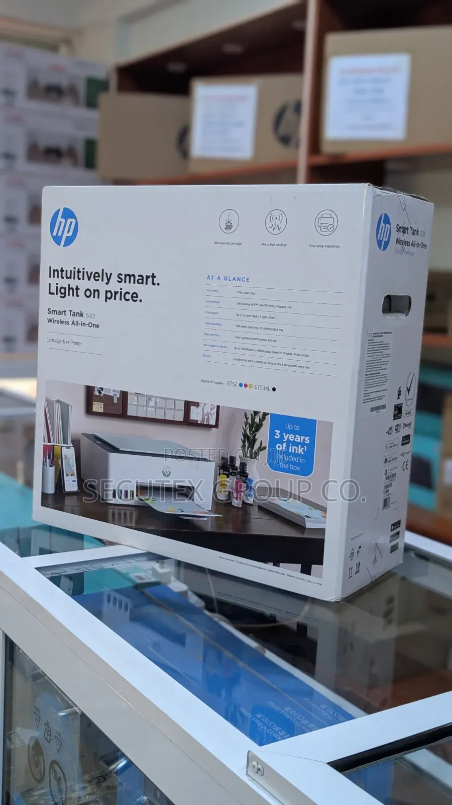 HP Smart Tank 582 All-in-One Printer