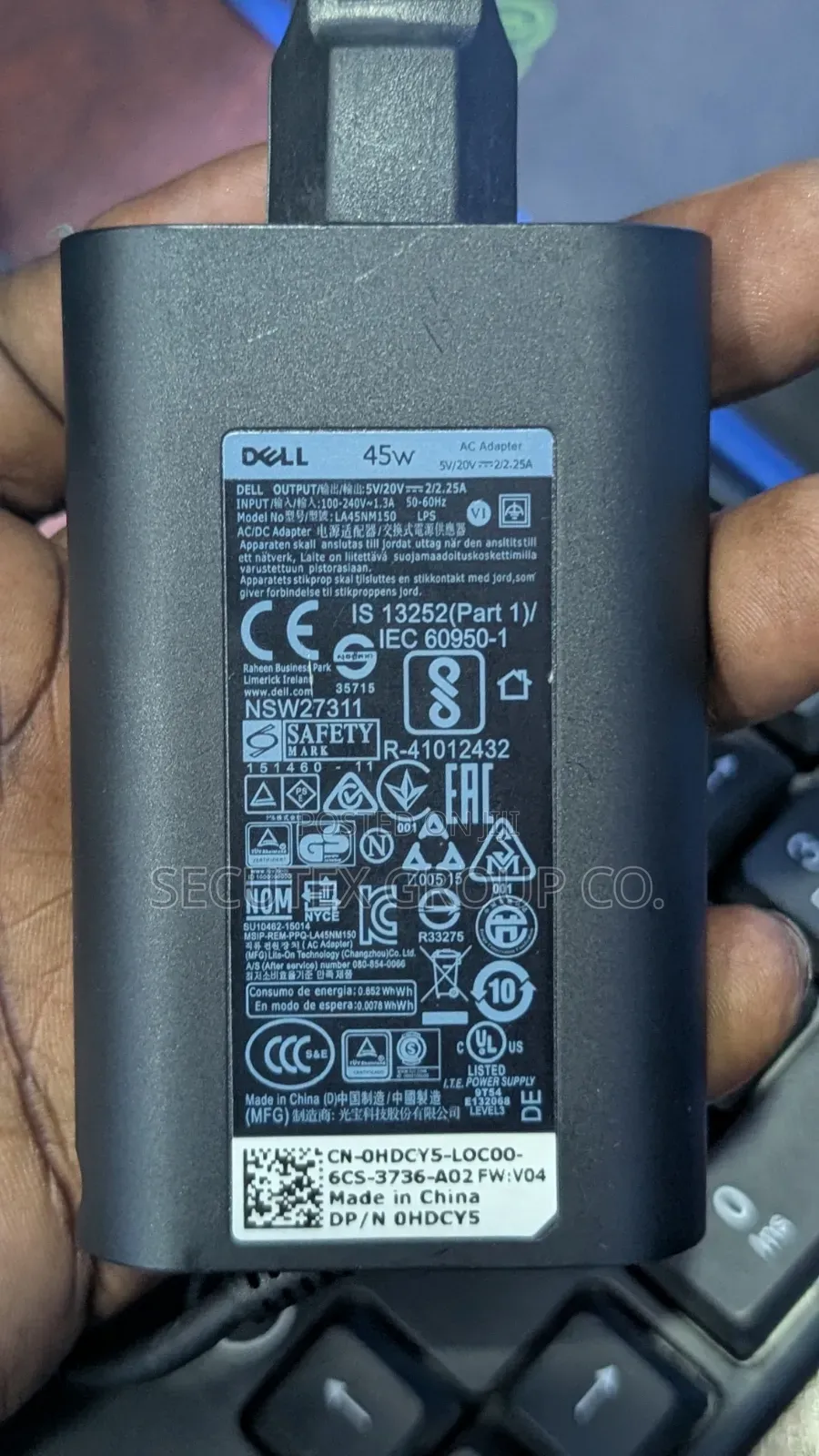 Dell 45W USB-C Power Adapter