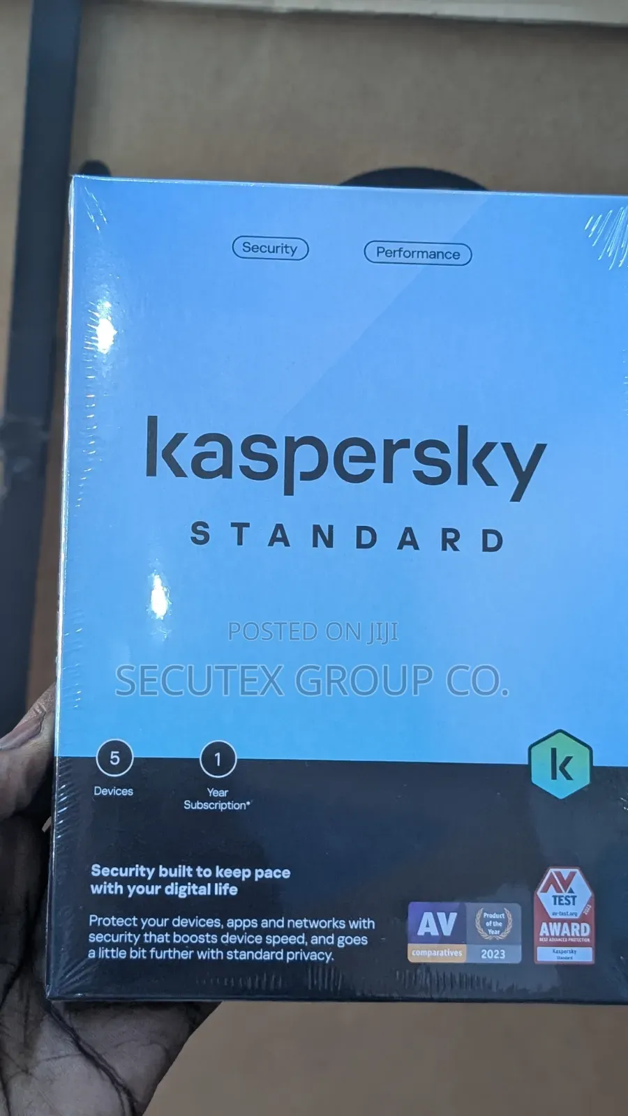 Kaspersky Antivirus Standard – 5 Users