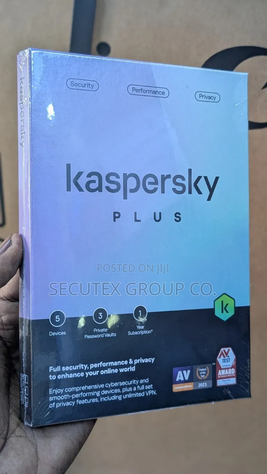 Kaspersky Antivirus Plus – 5 Users