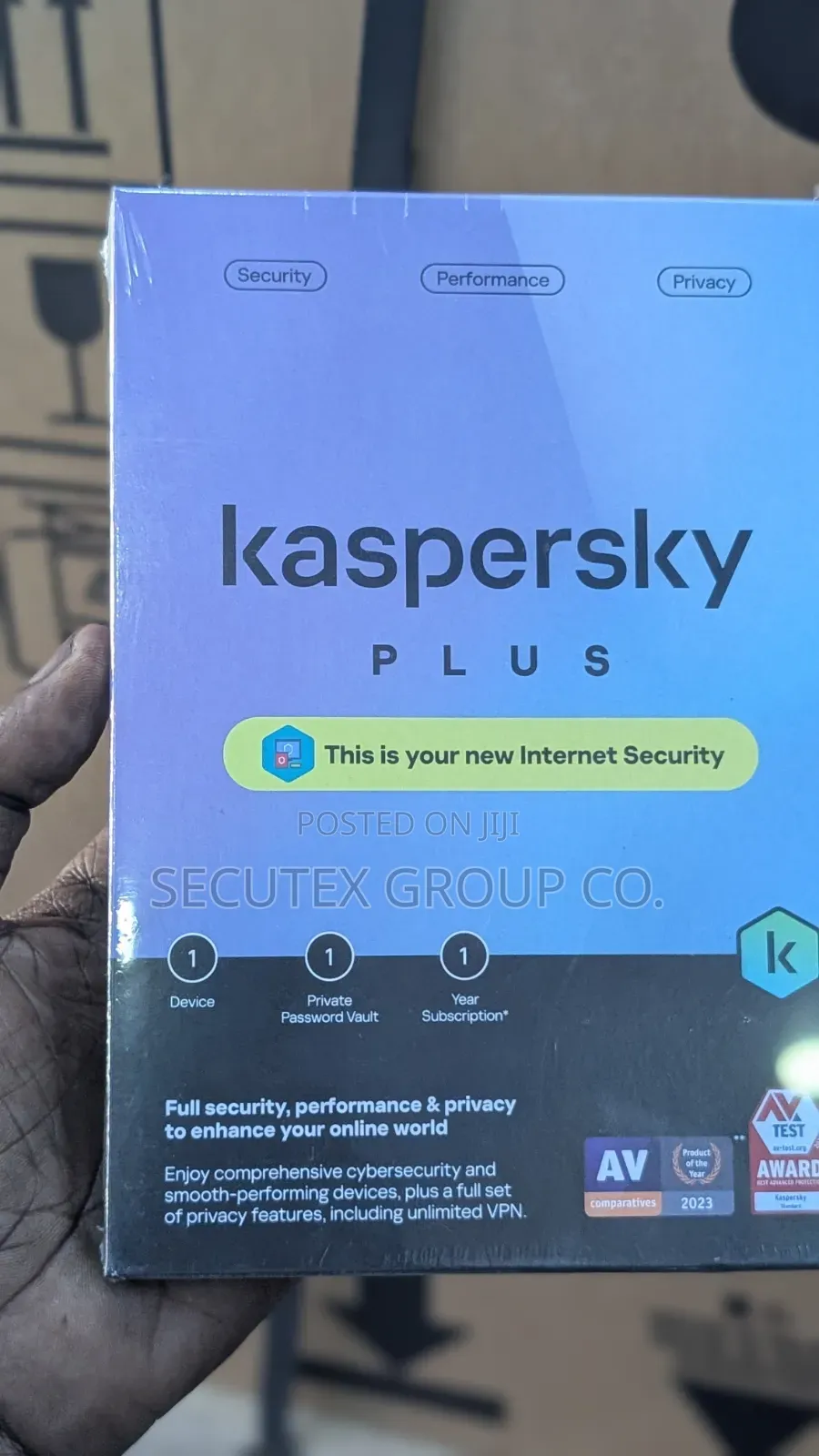 Kaspersky Antivirus Plus – 1 User