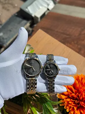 Dark Gold Couple Watch