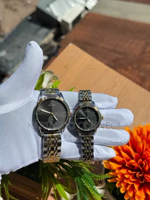 Dark Gold Couple Watch