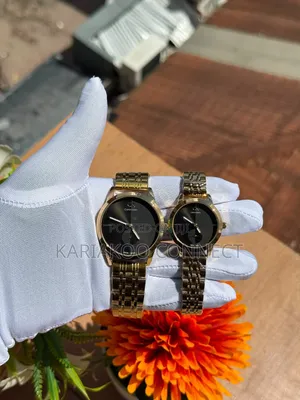 Dark Gold Couple Watch