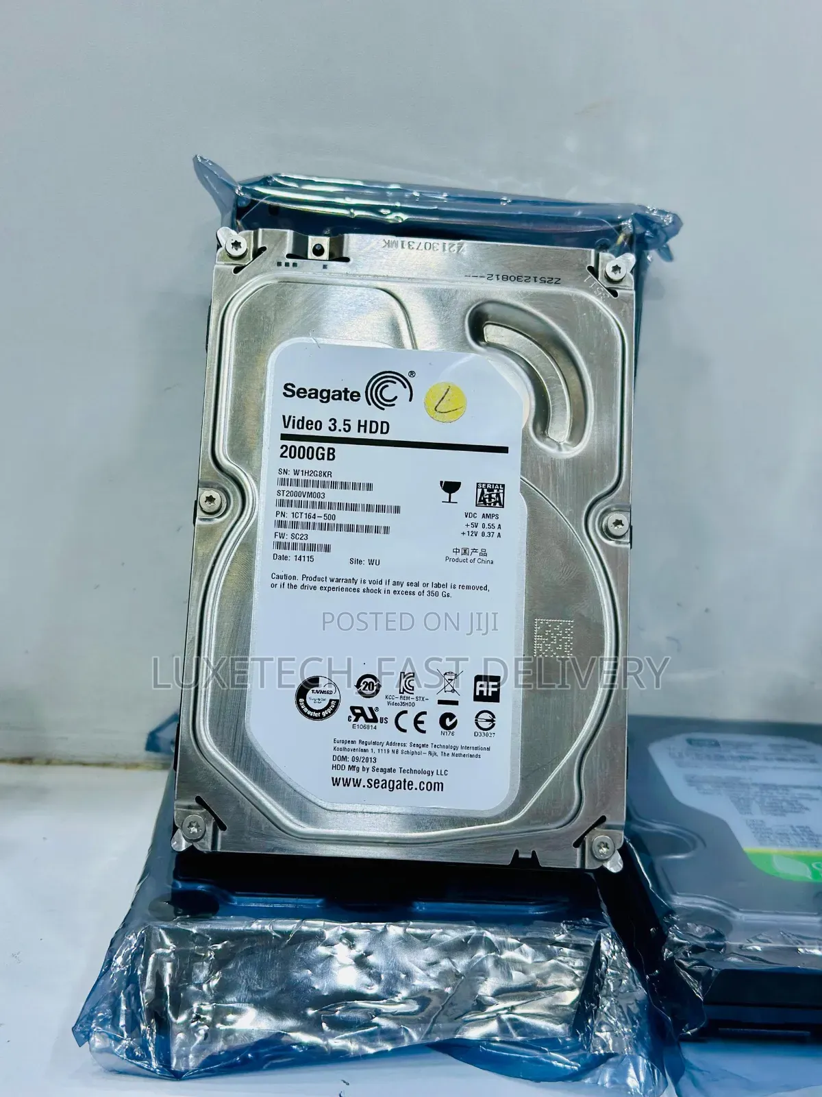 Seagate Video 2TB Hard Drive – Internal HDD for CCTV, DVR, NVR