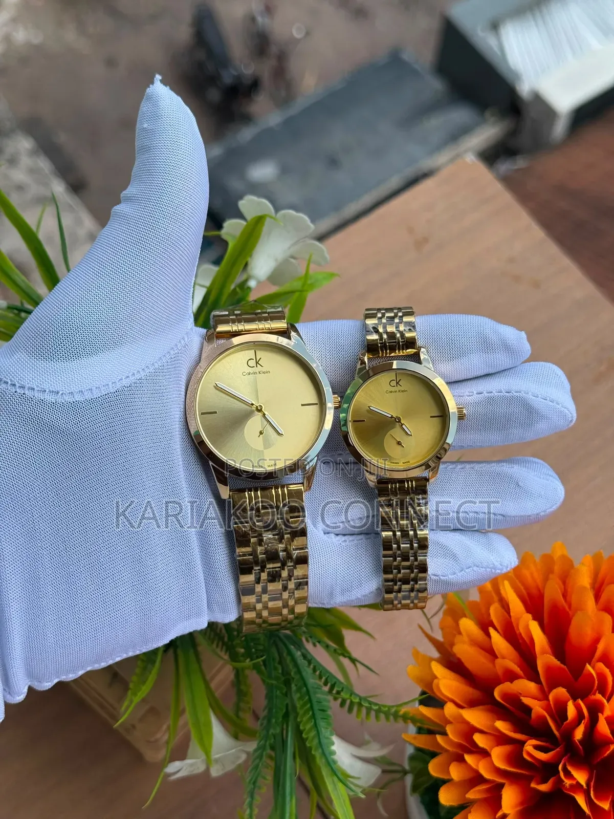 Golden Couple Watch