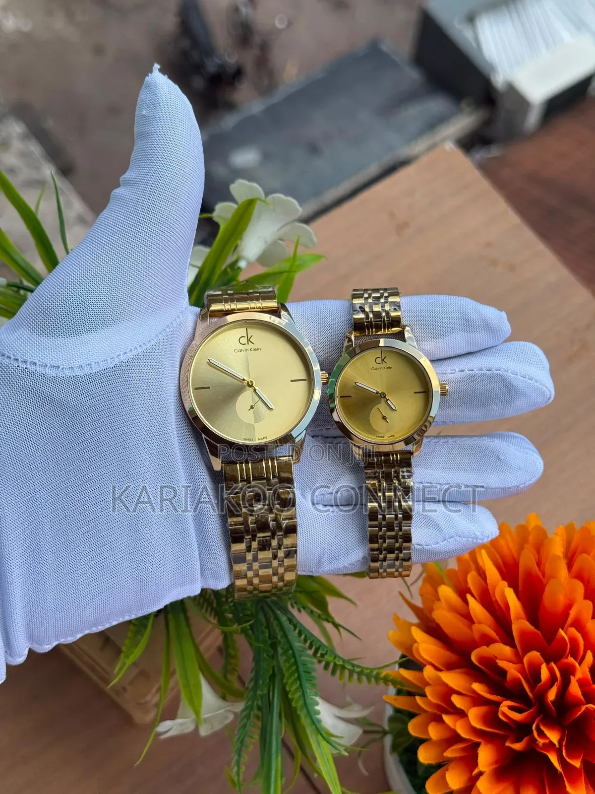 Golden Couple Watch