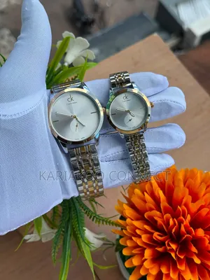Silver Couple Watch