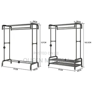 Heavy Duty Clothes Rack/ Henga Ya Kuning'inizia Nguo