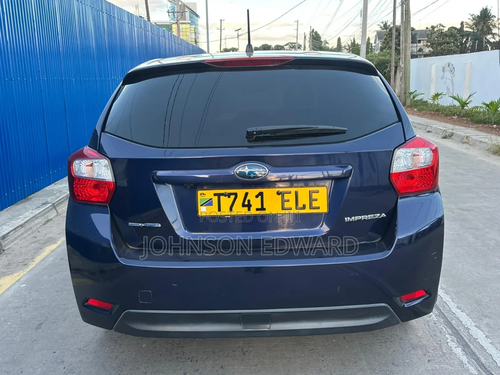 Subaru Impreza 2013 Blue