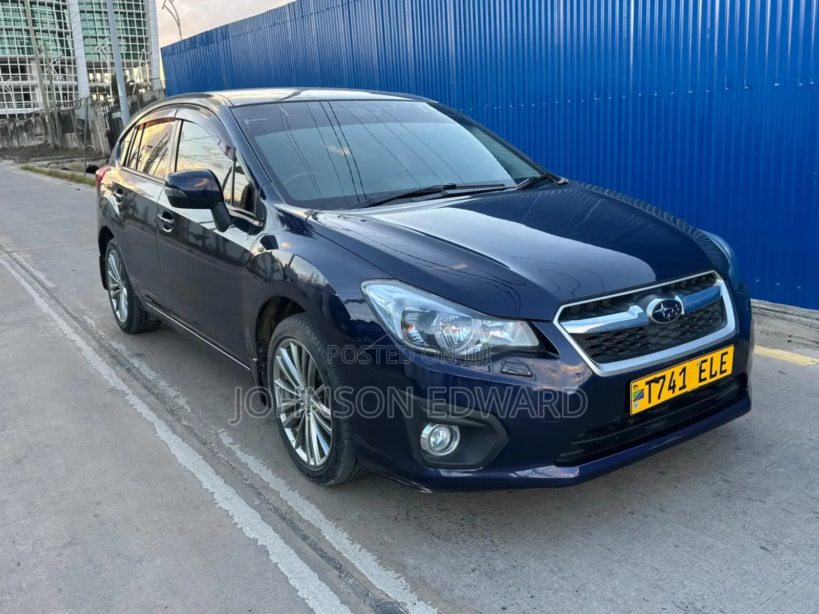 Subaru Impreza 2013 Blue
