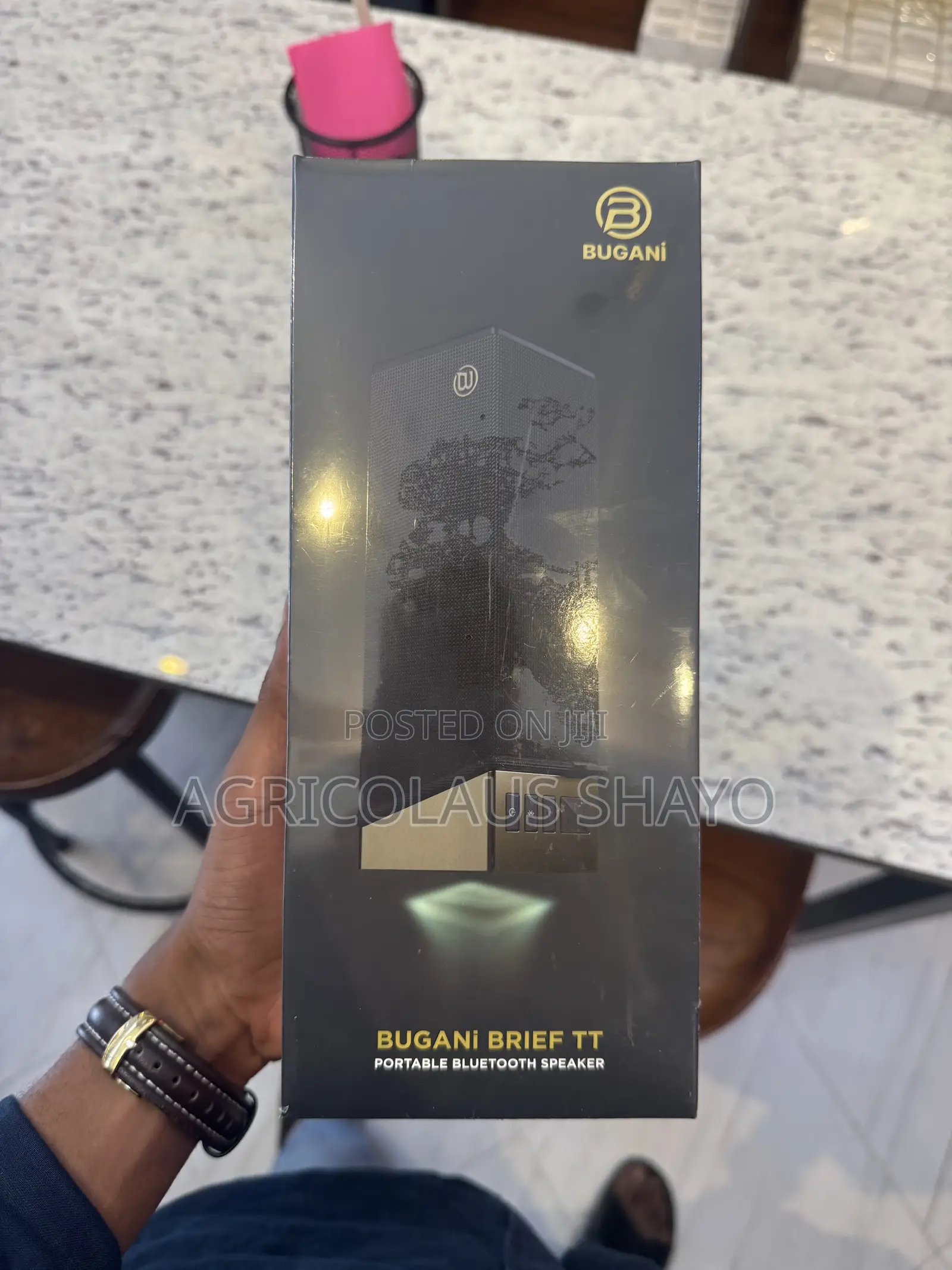 Brand New BUGANI BRIEF TT Portable Bluetooth Speaker – Premium Sound