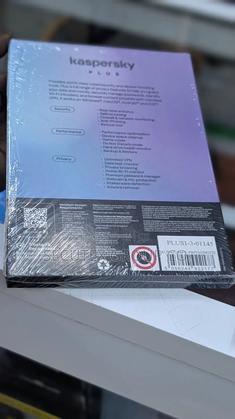 Kaspersky Antivirus Plus – 1 User