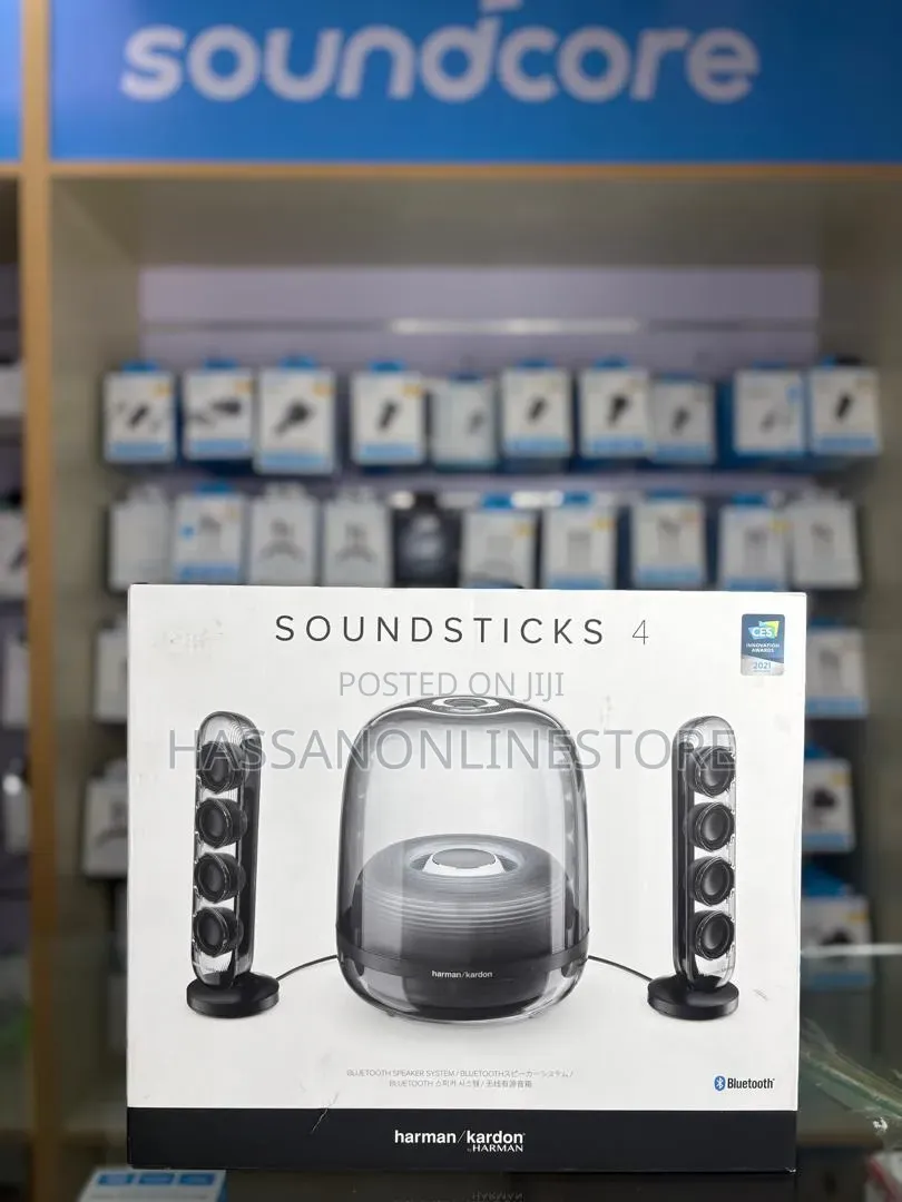 Harman Kardon SoundSticks 4 Bluetooth Wireless 2.1 Speaker System