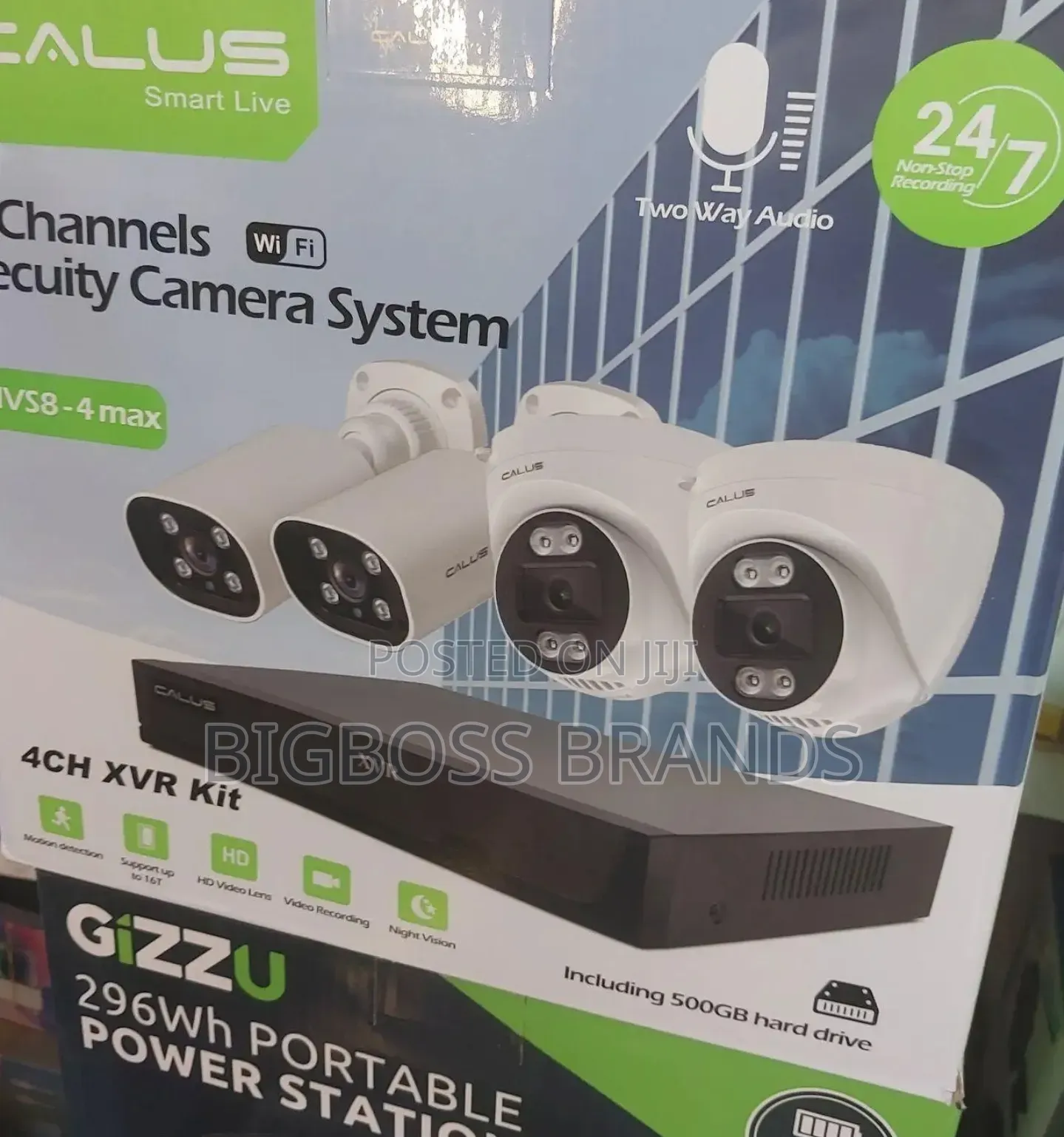 CALUS CCTV CAMERA 2 Indoor 2 Outdoor