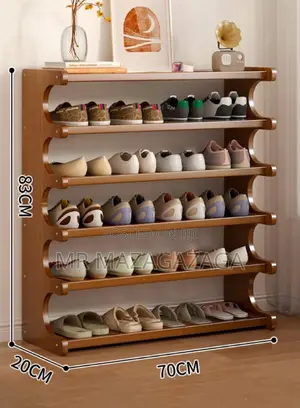 Rack Simple Home Use, Wooden Multi-Layer Storage