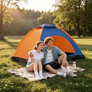 1pcs For3-4 Persons Camping Tent Manual