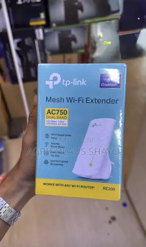 TP-Link RE200 AC750 Dual Band Wi-Fi Range Extender – Wi-Fi Dead-Zone
