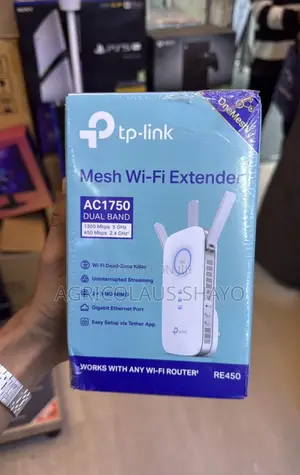 TP-Link RE450 AC1750 High-Power Dual Band Mesh Wi-Fi Extender
