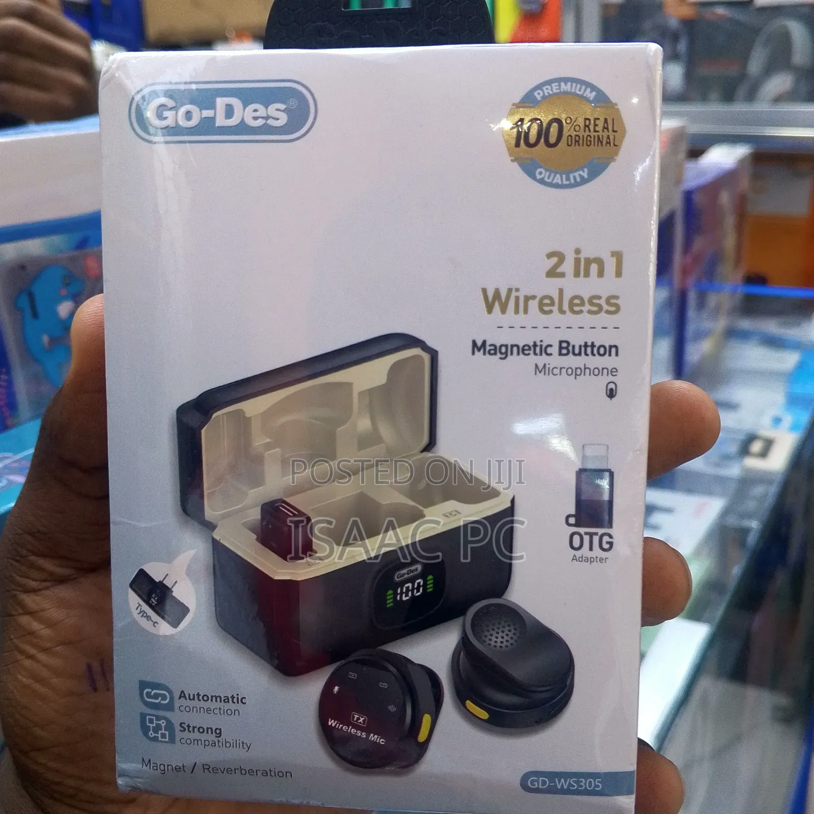 Go-Des GD-WS302 Wireless Microphone
