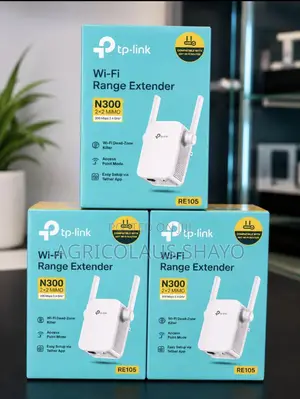 TP-Link RE105 N300 Wi-Fi Range Extender – Wi-Fi Dead-Zone Killer