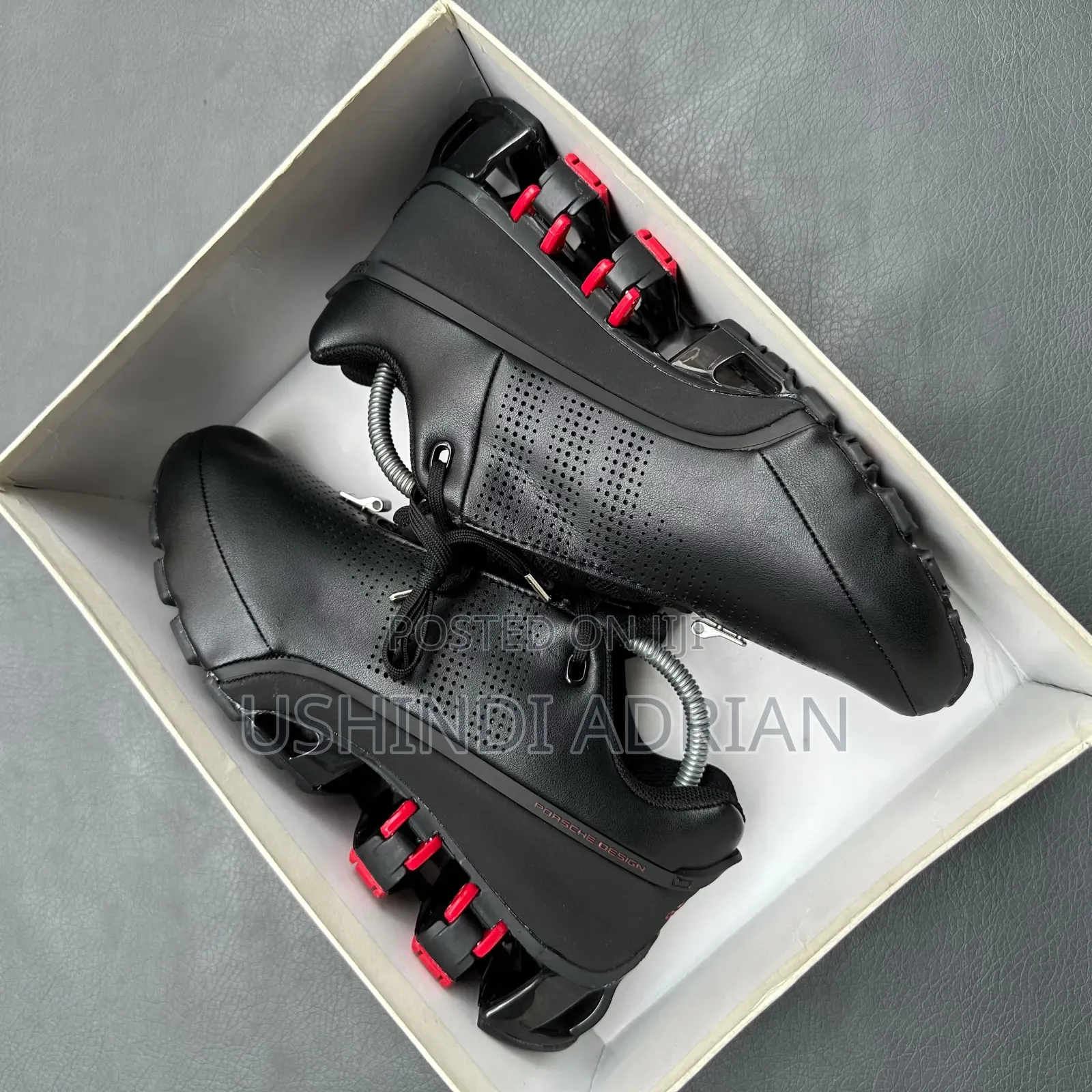 PORSCHE SHOESSize: 41, 42, 43, 44, 45
Bei: 120,000/=