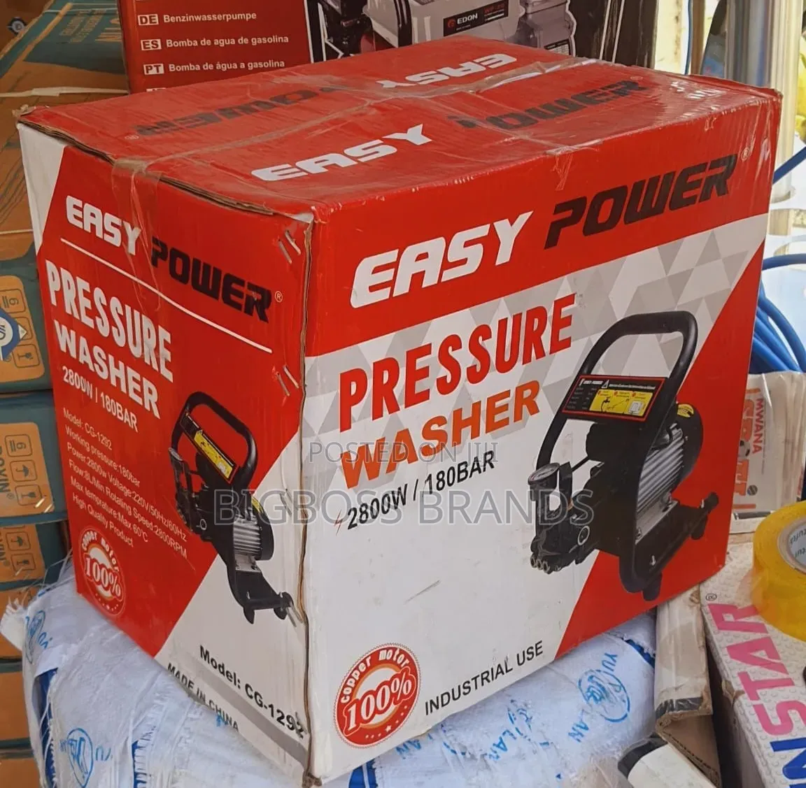 Easy Power Pressure Washer 2800w/180bar