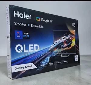 Haier 55" Qled Google TV Gaming 120hz